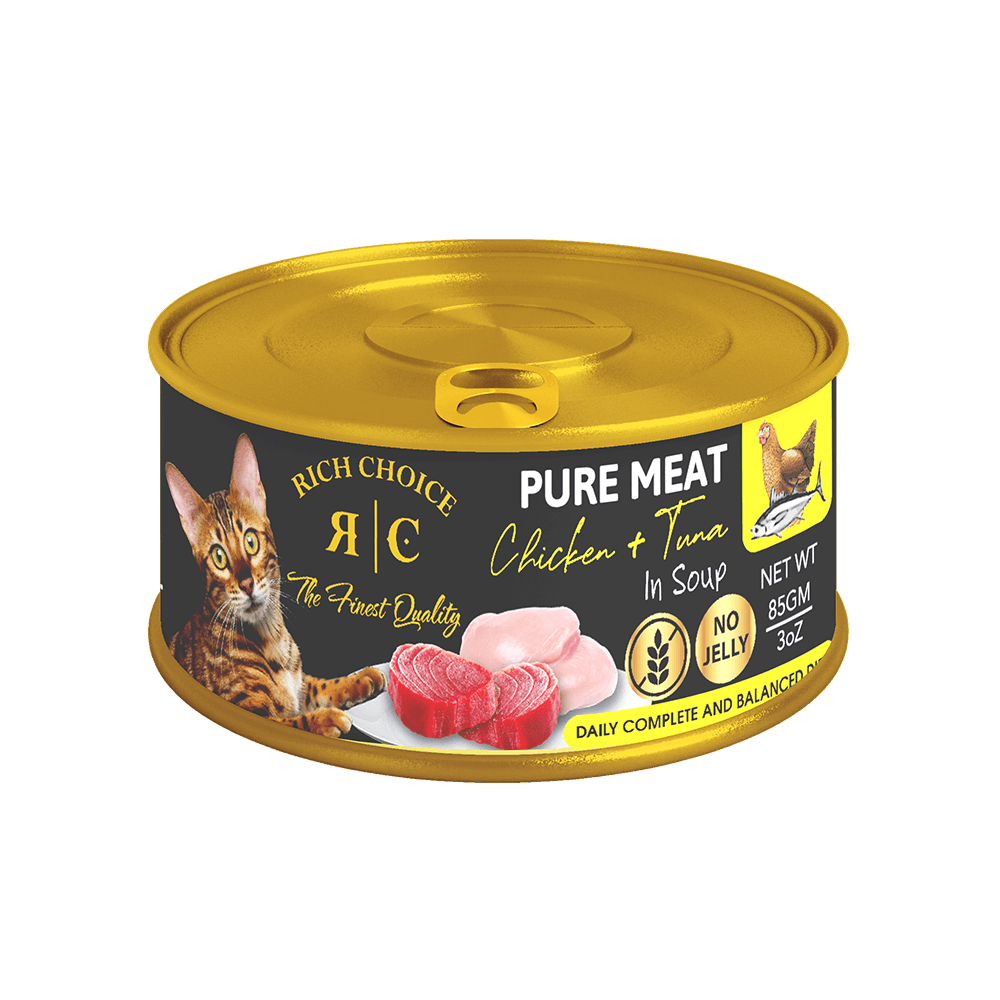 RICH CHOICE PURE CHICKEN + TUNA IN SOUP Rich Choice Holistic